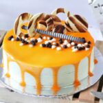 Butterscotch Cake with Chocolate Chips
