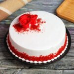Rose Red Velvet Cake 1