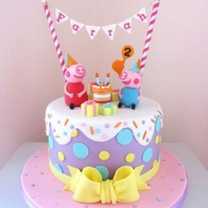 Peppa Pig Theme Cake 6