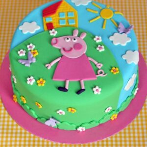 Peppa Pig Theme Cake 7