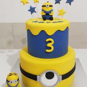 Minion Theme Cake 3