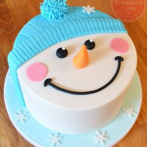 Cute Olaf Cake