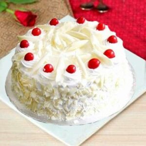 Exotic White Forest Cake