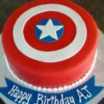 Captain America Cake  1