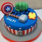 Avenger Theme Cake 1