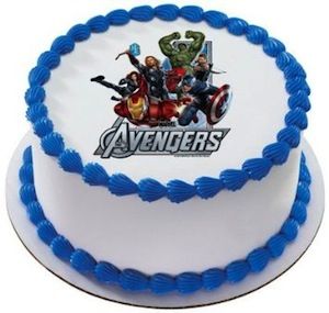 Avenger Photo Cake