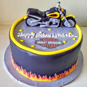 Harley - Davidson Bike Cake