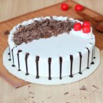 Black Forest Cake with Chocolate Flakes