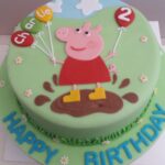 Peppa Pig Theme Cake 1
