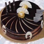 Elegant Ferrero Rocher Cake